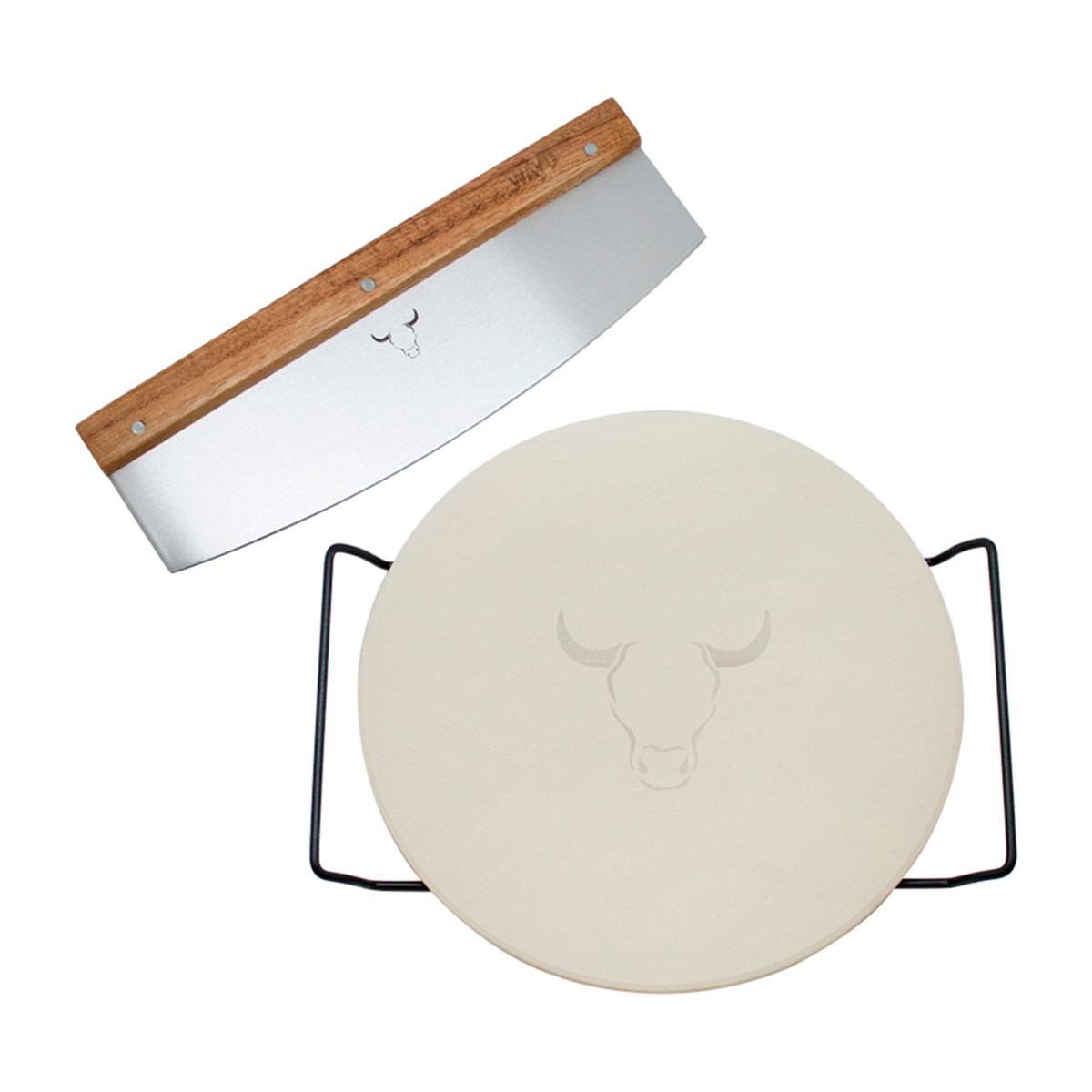 SET PIZZA WAYU PIEDRA + CORTADOR - 1