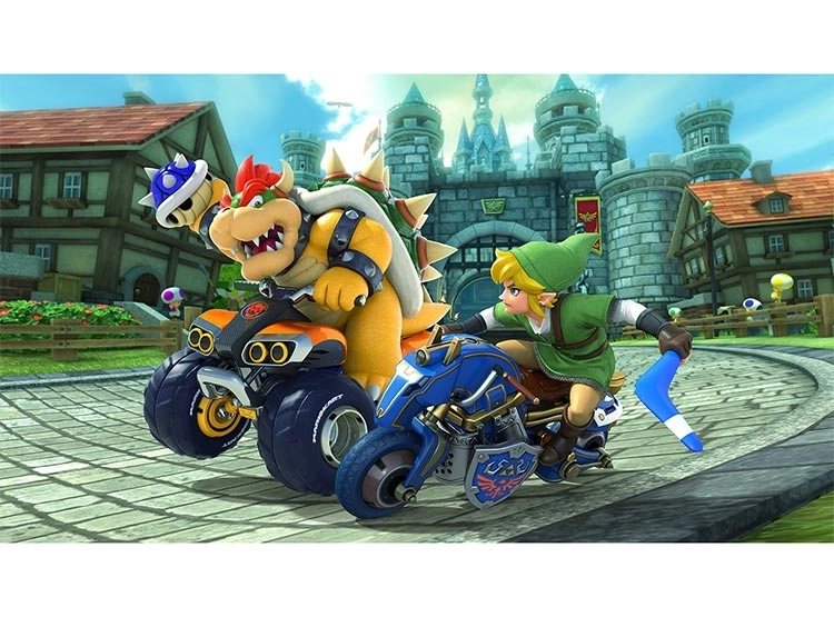 NINTENDO SWITCH 2024 OLED + JUEGO MARIO KART 8 - 6