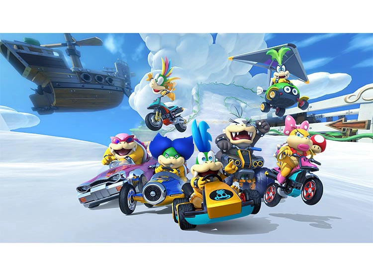 NINTENDO SWITCH 2024 OLED + JUEGO MARIO KART 8 - 7