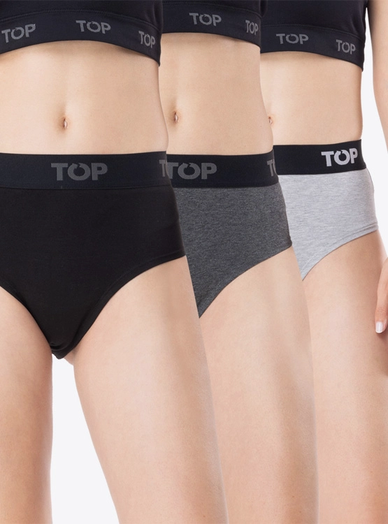 PACK CALZONES HIKINI MUJER TOP M501AP3C2