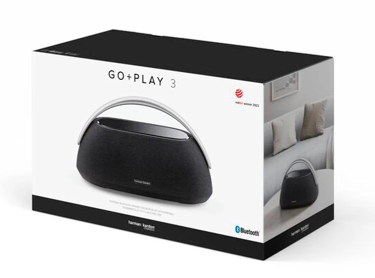 PARLANTE BLUETOOTH HARMAN KARDON GO + PLAY 3 NEGRO - 8