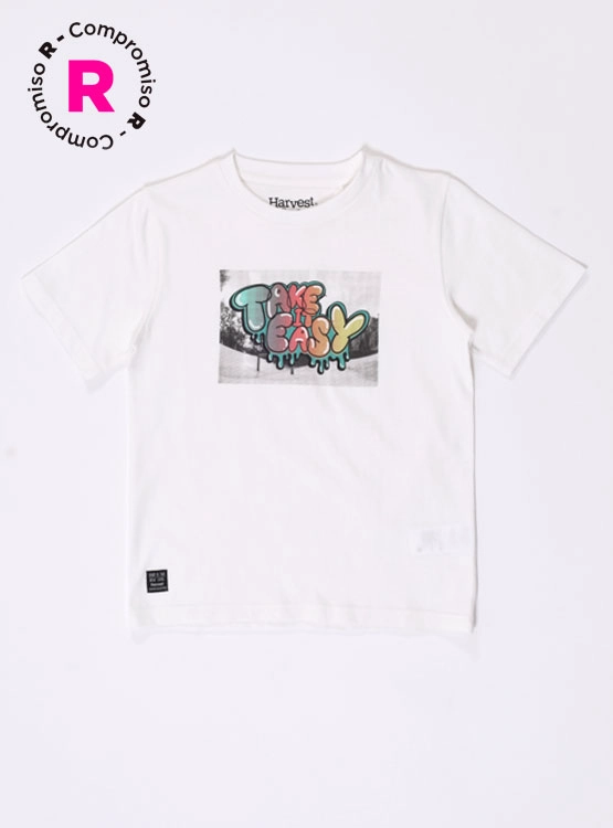 POLERA MANGA CORTA NIÑO HARVEST - 1