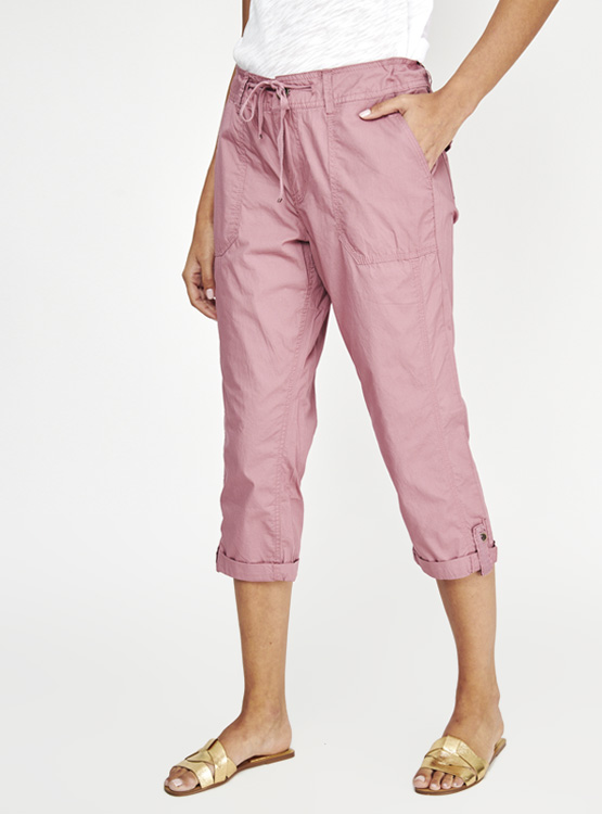 PANTALÓN ALGODÓN MUJER AZIZ CAPRI - 2