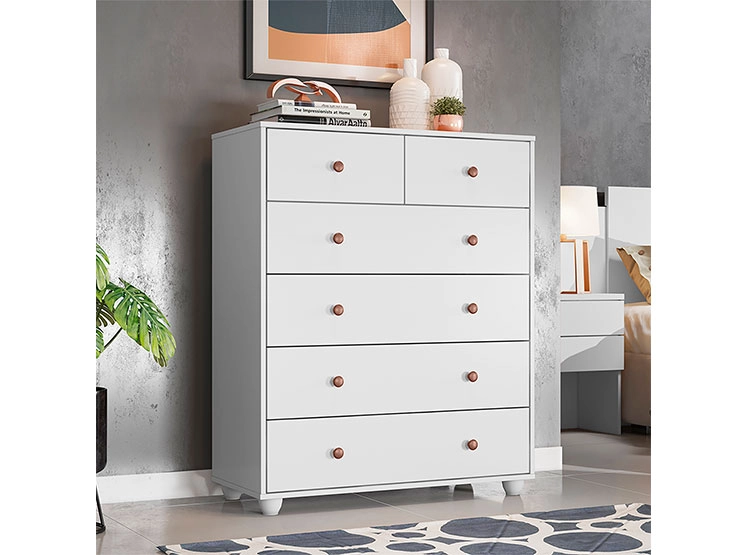 COMODA VEKKA HOME VITTORIA WHITE 6C - 4