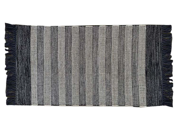 ALFOMBRA IDETEX KALU COTTON CONTEMPORÁNEA MODERNA 160 X 230 CM NEGRO - 1