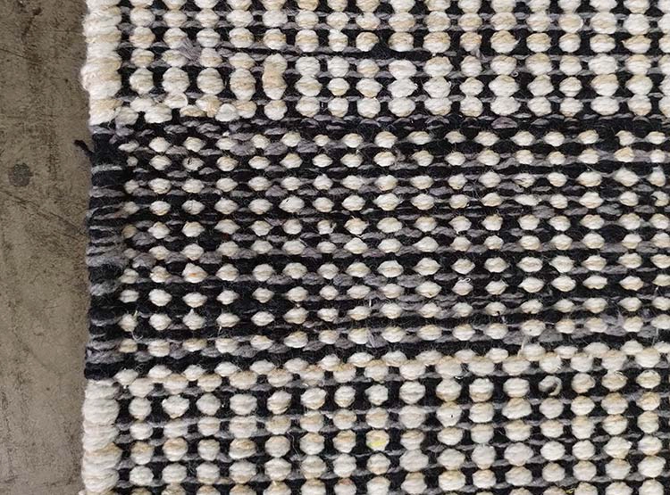ALFOMBRA IDETEX KALU COTTON CONTEMPORÁNEA MODERNA 160 X 230 CM NEGRO - 2