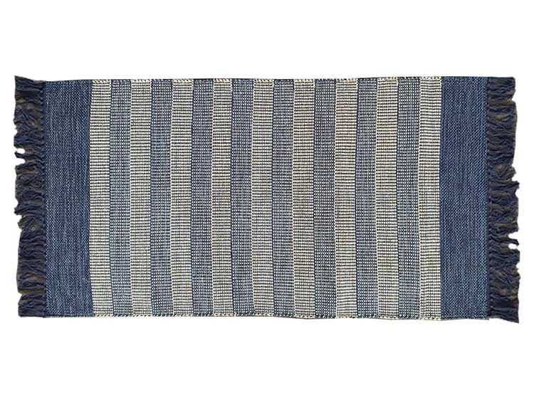 ALFOMBRA IDETEX KALU COTTON CONTEMPORÁNEA MODERNA 160 X 230 CM AZUL - 1