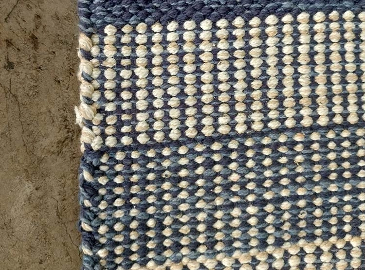 ALFOMBRA IDETEX KALU COTTON CONTEMPORÁNEA MODERNA 160 X 230 CM AZUL - 2