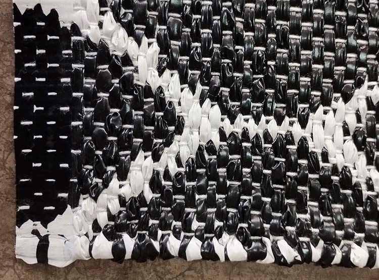 ALFOMBRA IDETEX KALA PVC D1 EXTERIOR 160 X 230 CM NEGRO - 4