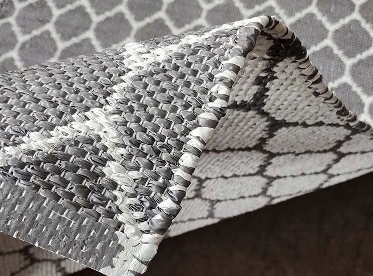 ALFOMBRA IDETEX KALA PVC D1 EXTERIOR 160 X 230 CM GRIS - 2