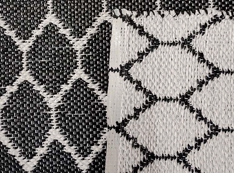 ALFOMBRA IDETEX KALA PVC D1 EXTERIOR 200 X 300 CM NEGRO - 3