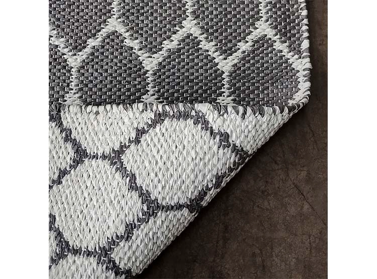 ALFOMBRA IDETEX KALA PVC D1 EXTERIOR 200 X 300 CM GRIS - 4