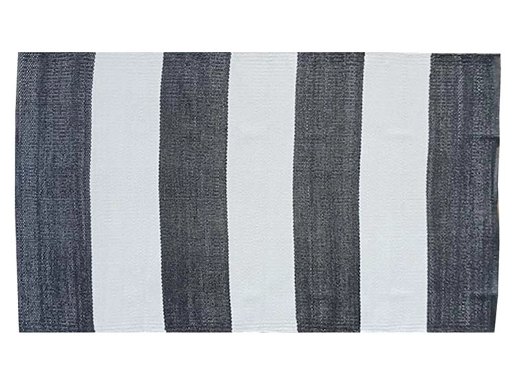 BAJADA DE CAMA IDETEX KALA PVC D2 EXTERIOR 60 X 120 CM NEGRO - 1