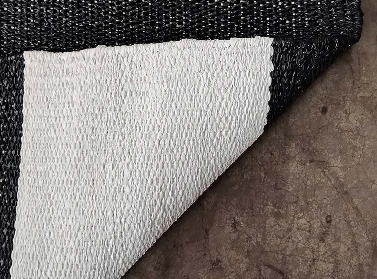 BAJADA DE CAMA IDETEX KALA PVC D2 EXTERIOR 60 X 120 CM NEGRO - 5