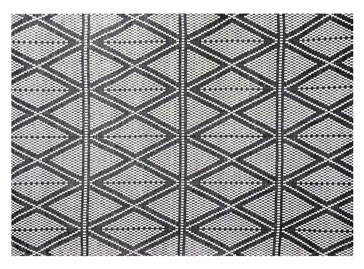 ALFOMBRA IDETEX KALA PVC D3 EXTERIOR 160 X 230 CM NEGRO - 1