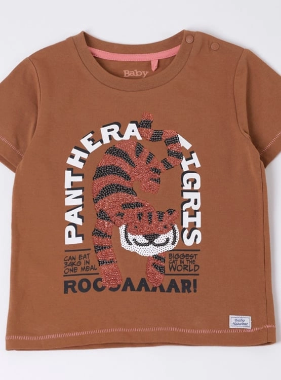 POLERA NIÑO BABY HARVEST ESTAMPADA MILITAR CON BOLSILLO  - 3