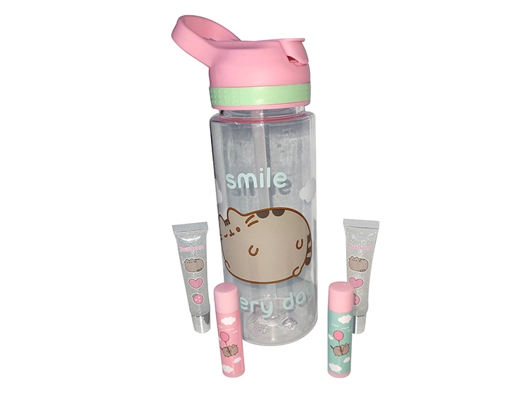 SET BOTELLA 4 LIPS GLOSS ROSA - 1