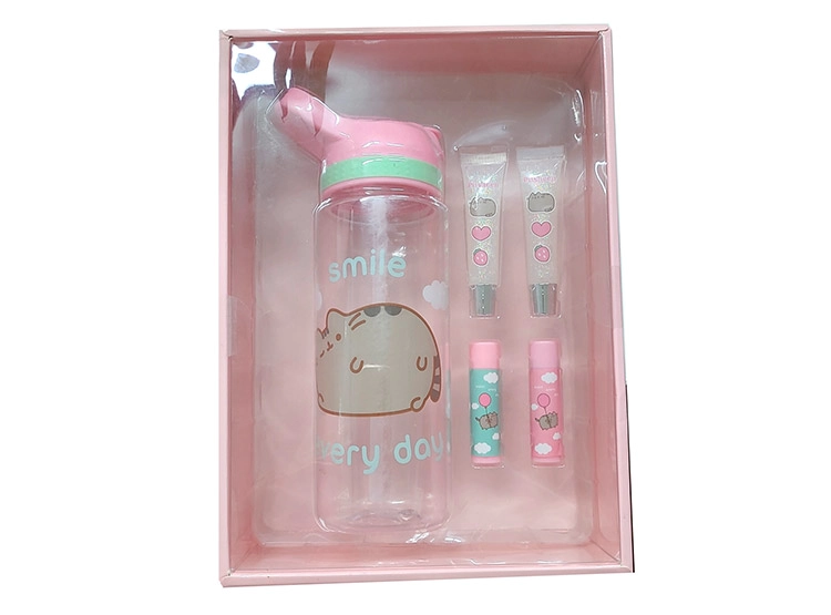 SET BOTELLA 4 LIPS GLOSS ROSA - 2