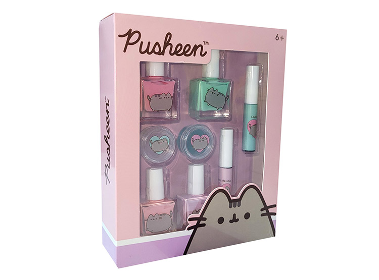 SET MAQUILLAJE GIFT PUSHEEN ROSA set-maquillaje-gift-pusheen-rosa