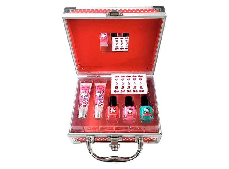 MALETA MAQUILLAJE HELLO KITTY - 3