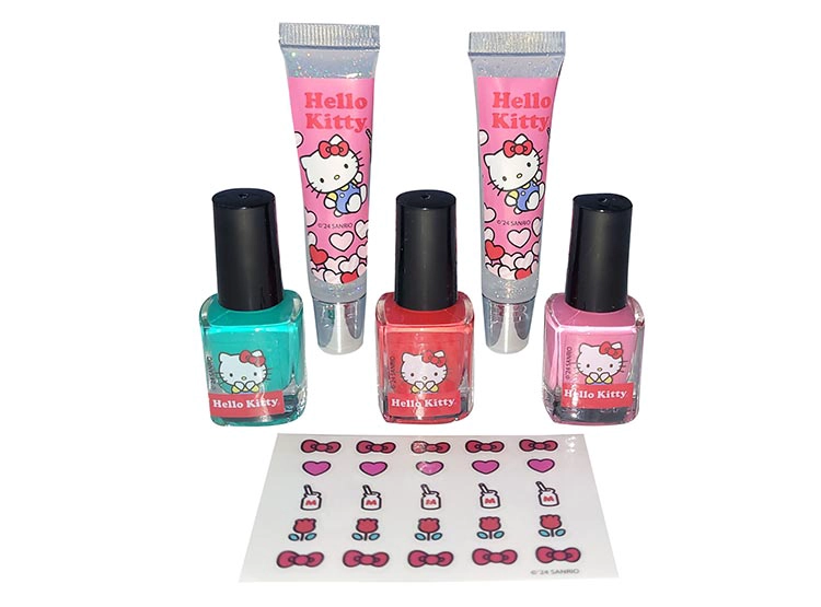 MALETA MAQUILLAJE HELLO KITTY - 4