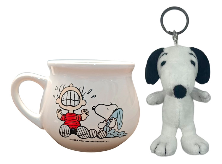 SET PELUCHE + TAZÓN SNOOPY