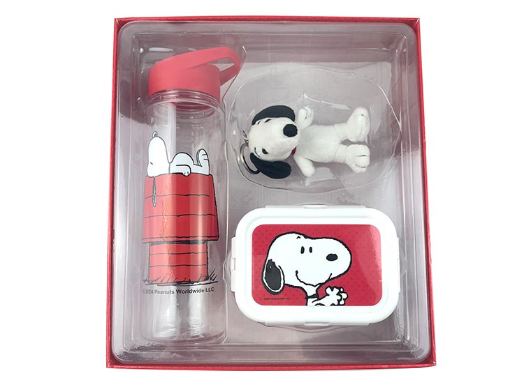 SET SNOOPY BOTELLA + ACCESORIOS - 1