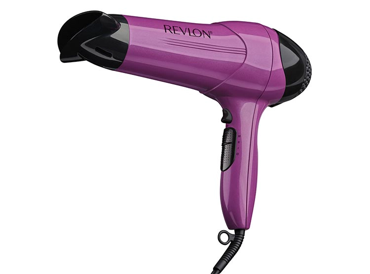 SECADOR DE PELO REVLON CONTROL FRIZZ 2000 W PURPURA - 1