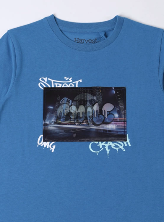 POLERA MANGA CORTA NIÑO HARVEST - 3