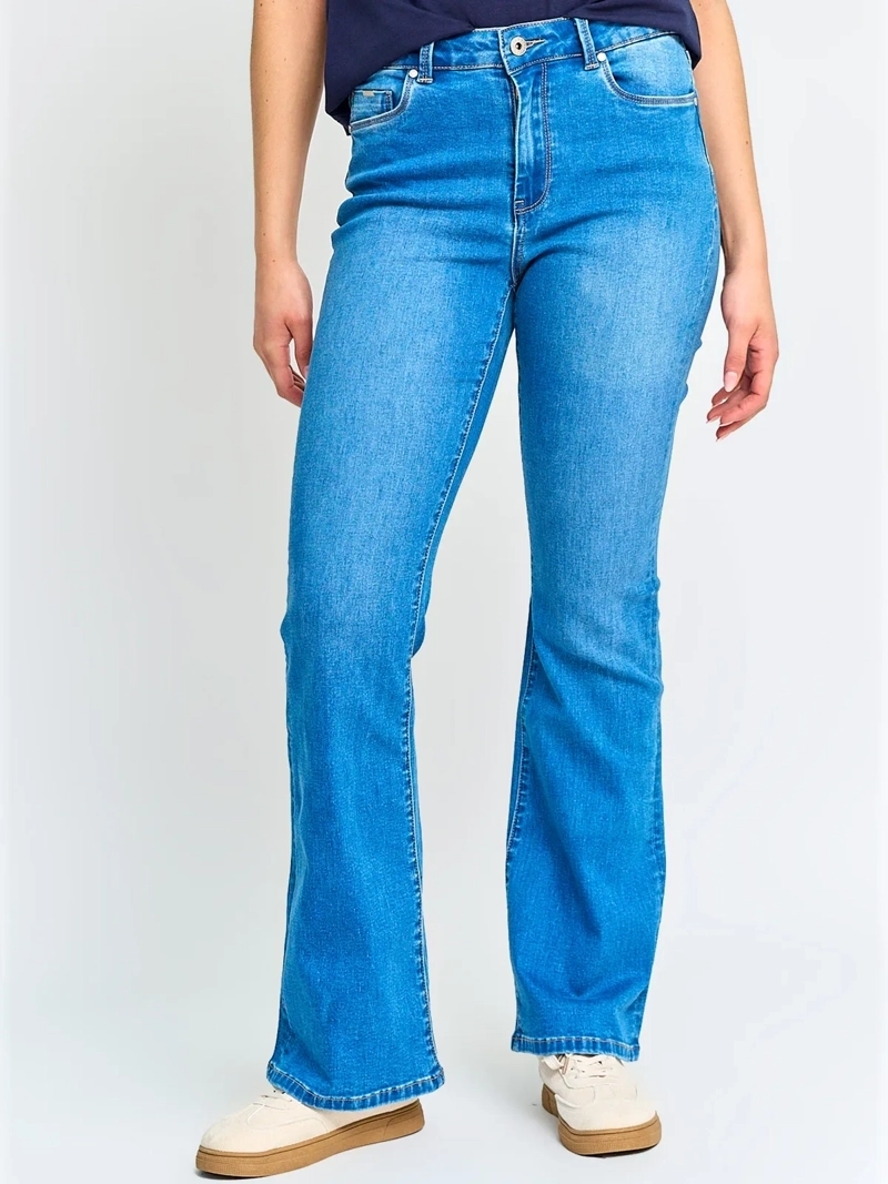 JEANS MUJER PEPE JEANS ALGODÓN FLARE - 2