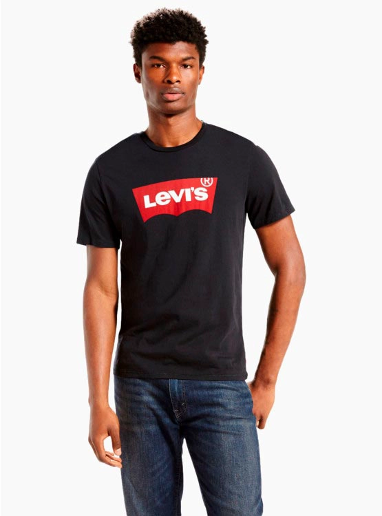 POLERA MANGA CORTA ALGODÓN HOMBRE LEVIS - 1
