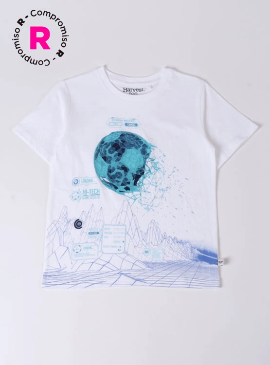 POLERA MANGA CORTA NIÑO HARVEST