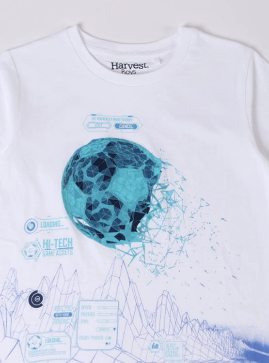 POLERA MANGA CORTA NIÑO HARVEST - 3