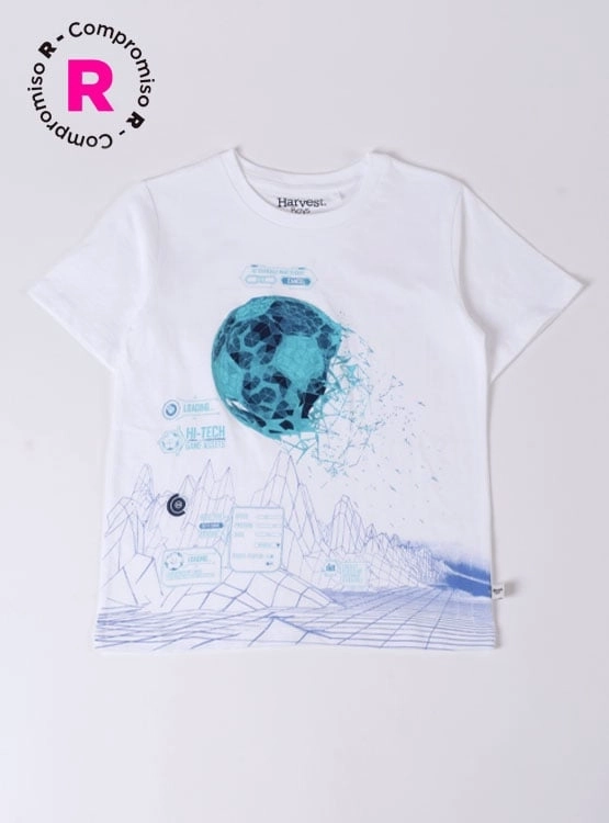 POLERA MANGA CORTA NIÑO HARVEST