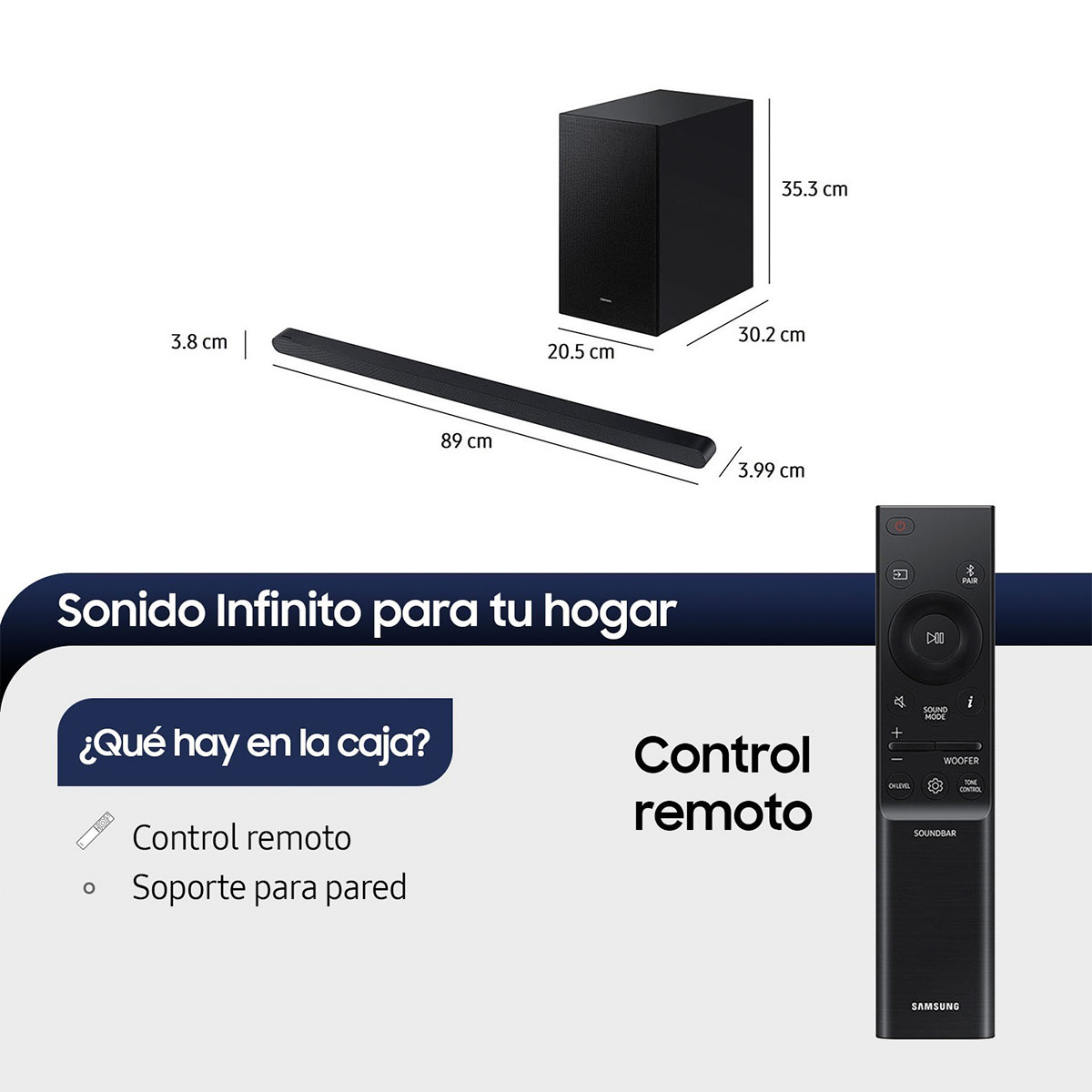 SOUNDBAR SAMSUNG HW-S700D/ZS 3.1 CH  - 3