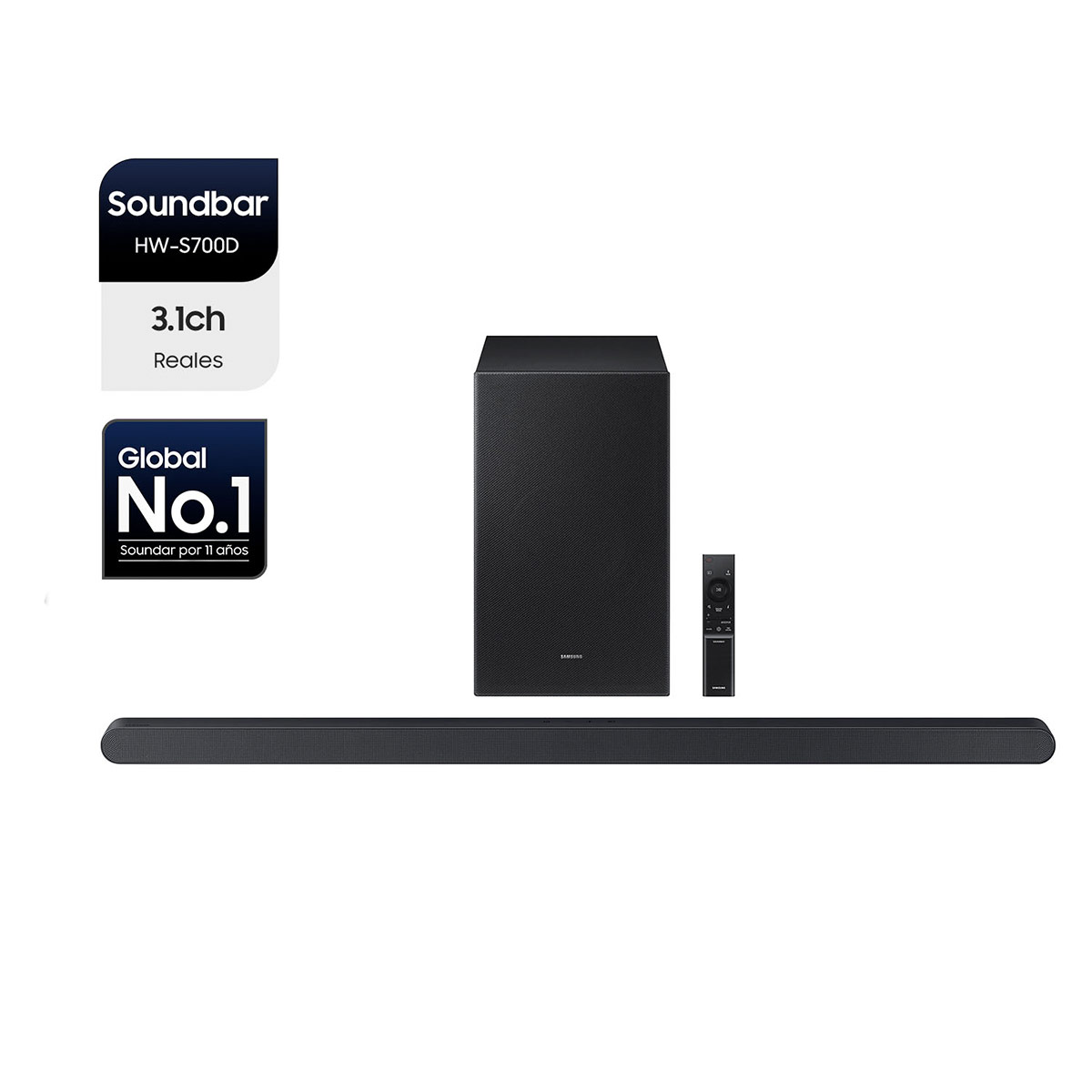 SOUNDBAR SAMSUNG HW-S700D/ZS 3.1 CH  - 4