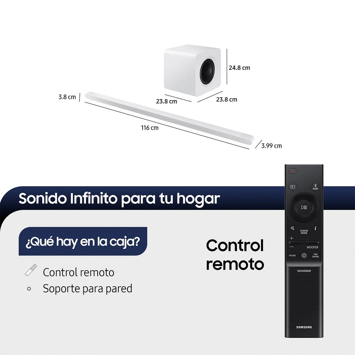 SOUNDBAR SAMSUNG ULTRA SLIM HW-S801D 3.1.2 CH  - 3