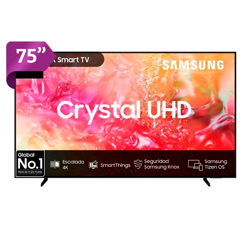 SMART TV SAMSUNG LED UHD 4K 75" DU7000 - 1