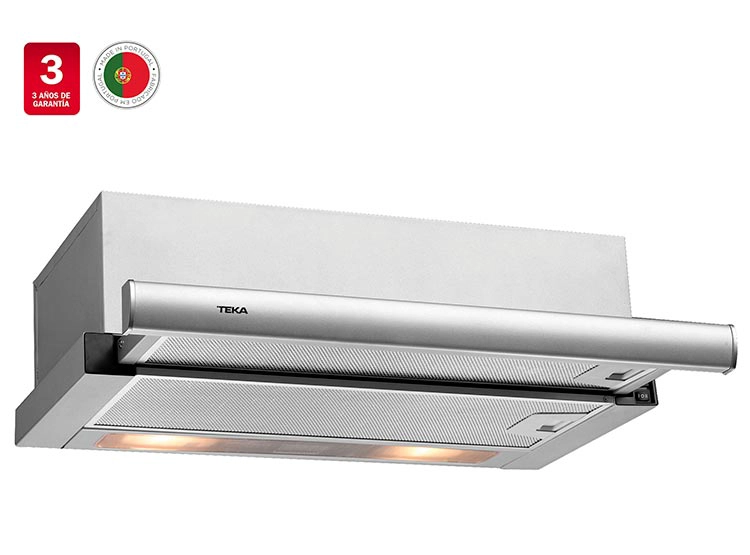COMBO ENCIMERA GAS LICUADO TEKA 4 PLATOS HLX 540 + CAMPANA GFH 55 INOX - 3