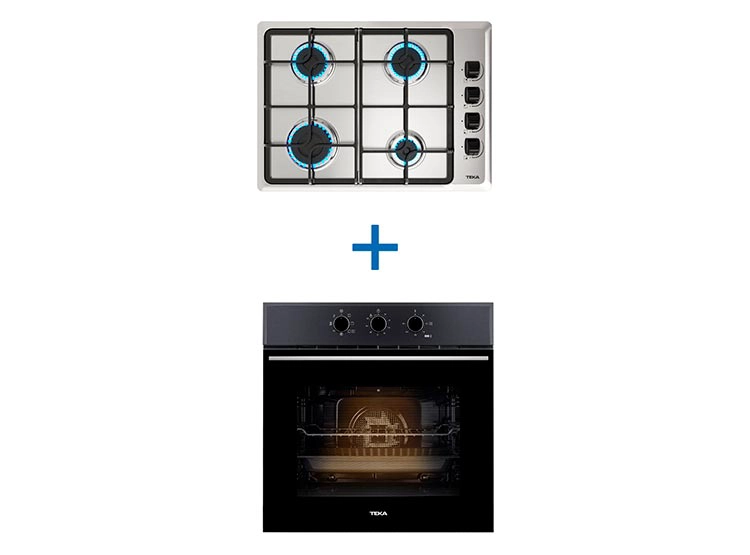 KIT TEKA HORNO HSB 610 + ENCIMERA HLX 540  - 1