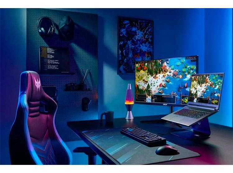 MONITOR LED ACER 31.5" GAMER CURVO 180HZ FULL HD Negro, foto 9