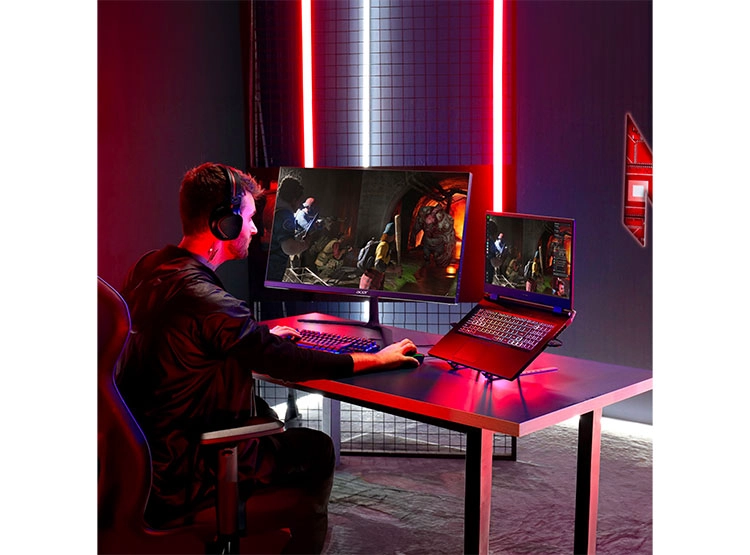 MONITOR LED ACER 27" GAMER CURVO 180HZ FULL HD - 9