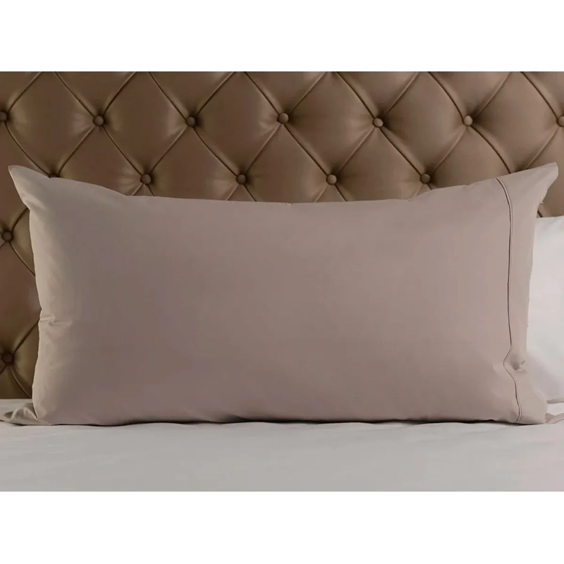 SET X2 FUNDAS ALMOHADA RIPLEY HOME 200 HILOS 50X90 CM GRIS - 1