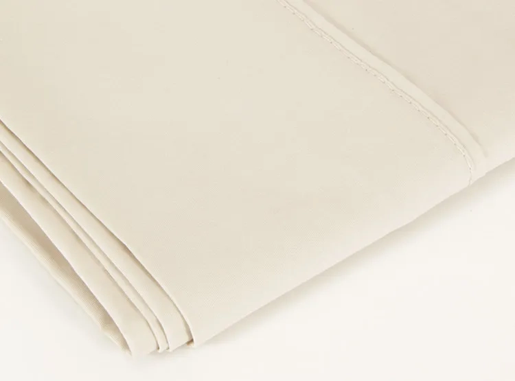 SET X2 FUNDAS ALMOHADA RIPLEY HOME 144 HILOS 50X70 CM TAUPE - 4