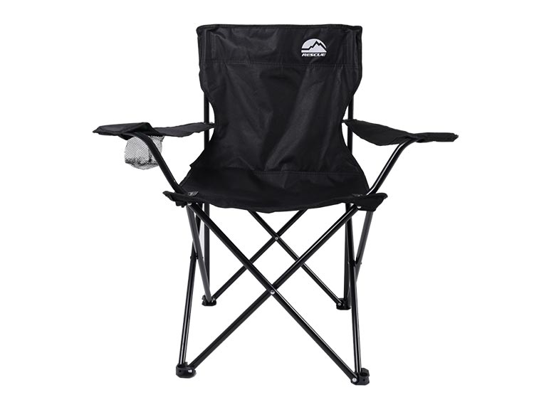 SILLA DE CAMPING RESCUE NEGRO PV24
