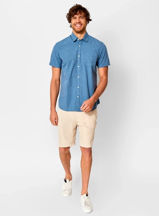 CAMISA REGATTA MANGA CORTA ALCE - 4