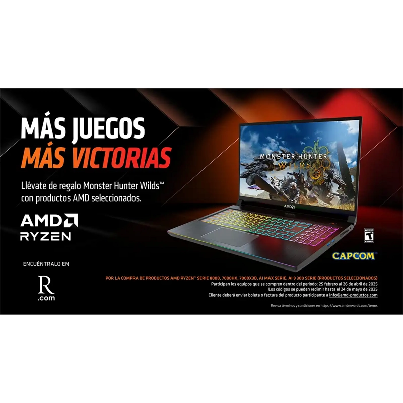 NOTEBOOK LENOVO LEGION SLIM 5 AMD RYZEN 7 16GB RAM 1TB SSD NVIDIA RTX 4060 16” WQXGA - 5