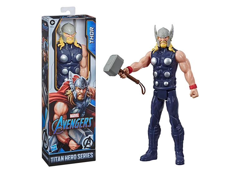 FIGURA DE ACCIÓN MARVEL AVENGERS TITAN HERO SERIES THOR - 1