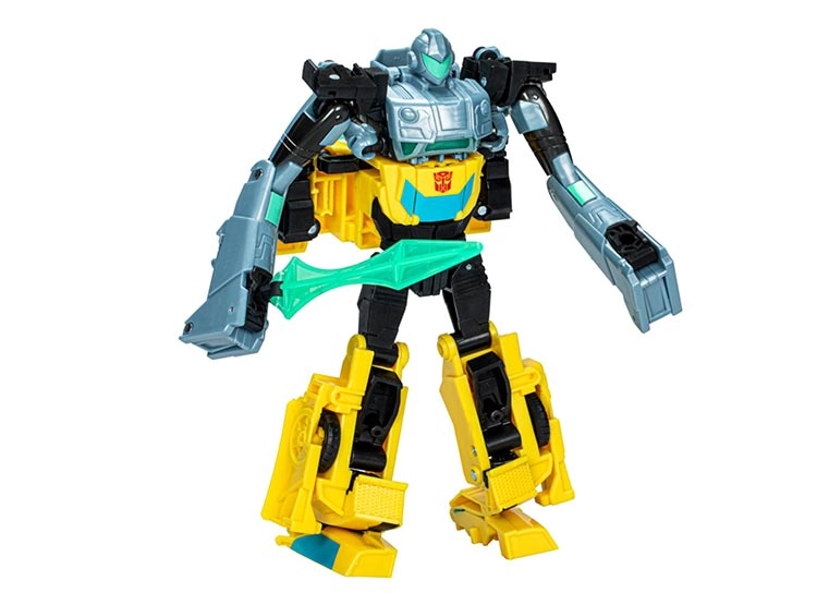 FIGURA DE ACCIÓN TRANSFORMERS EARTH SPARK CYBER-COMBINER BUMBLEBEE Y MO MALTO - 3