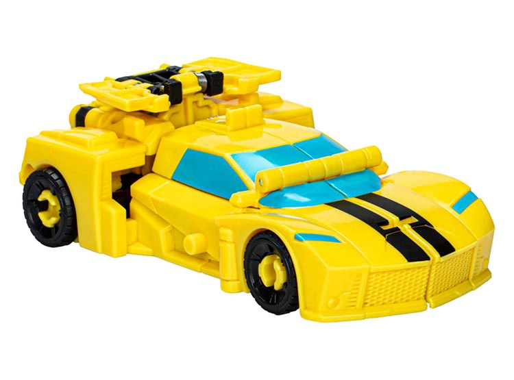 FIGURA DE ACCIÓN TRANSFORMERS EARTH SPARK CYBER-COMBINER BUMBLEBEE Y MO MALTO - 4